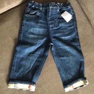 Toddler boy Burberry jeans